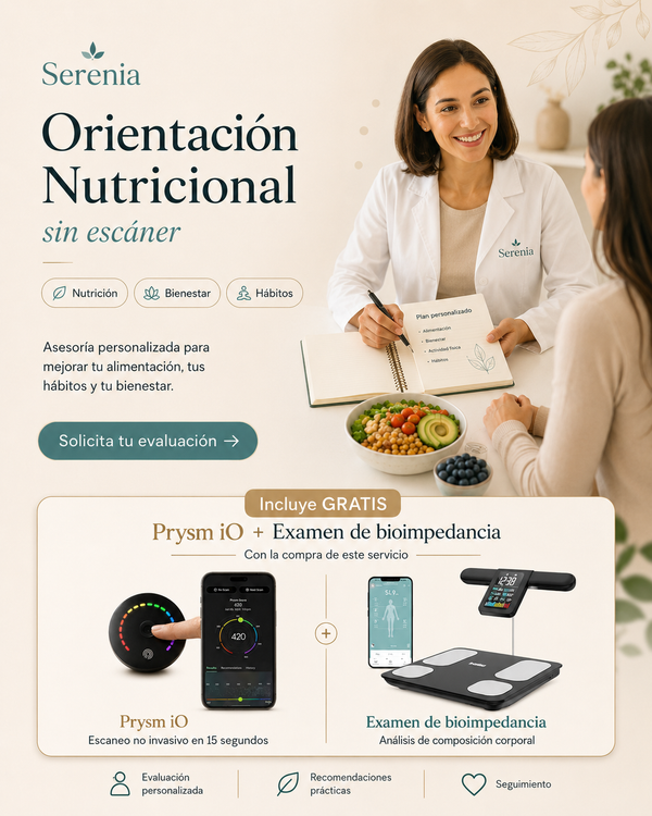 Orientación nutricional (sin escanér)