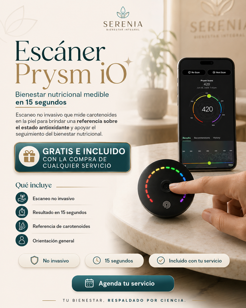Escáner Oligocheck con interpretación y consulta personalizada
